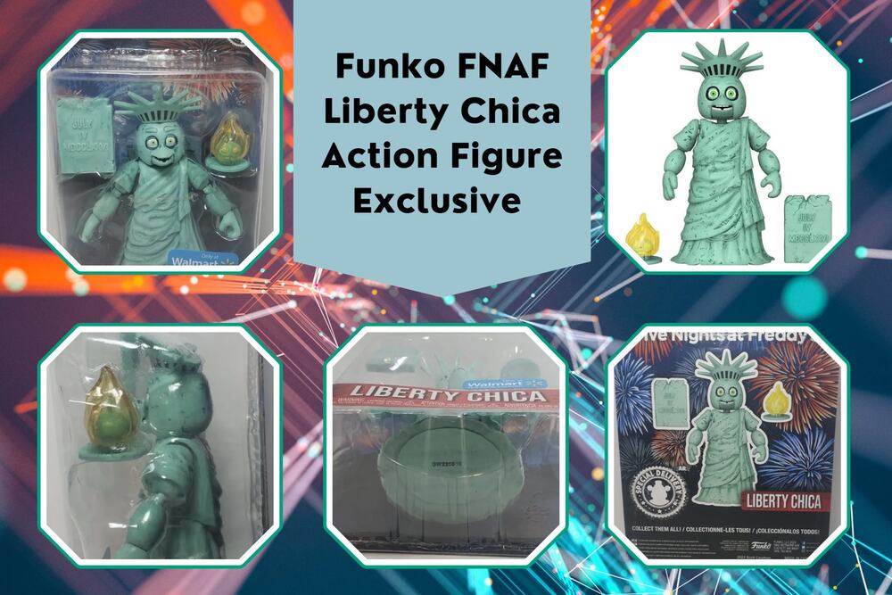 Funko FNAF Five Nights at Freddy's LIBERTY CHICA Exclusive Only at Walmart